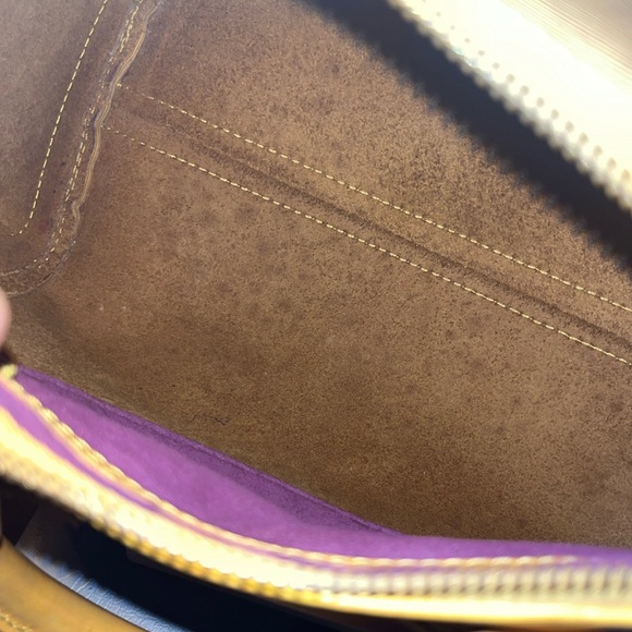 Louis Vuitton Yellow Epi Speedy 25 Hand Bag - Picture 13 of 16